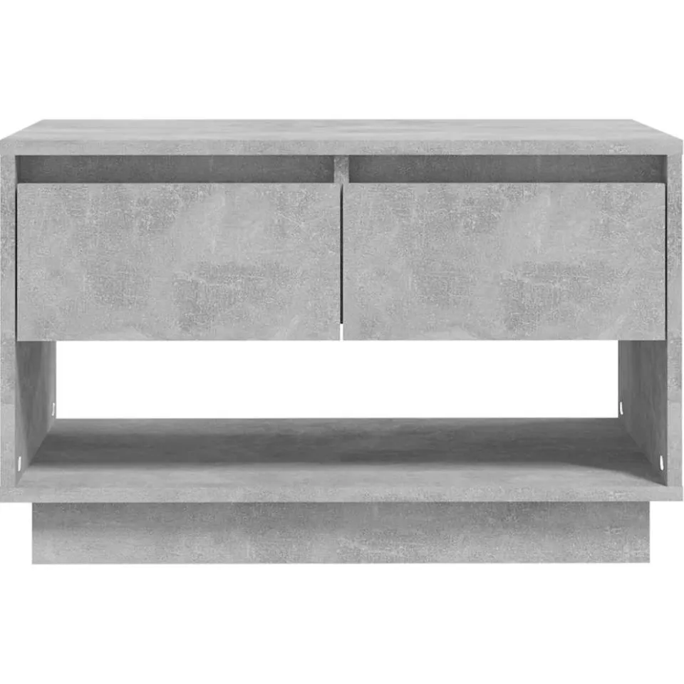 vidaXL Tv-meubel 70x41x44 cm bewerkt hout betongrijs grijs, foto 4