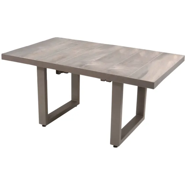 LES Loungetafel hoog Prato Pardo 140x85 cm - bruin