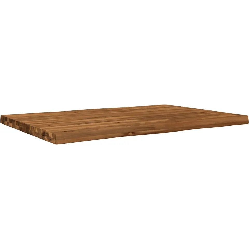 vidaXL Rechthoekig Tafelblad 70 x 60 x 3,2 cm Rechthoekig Bruin