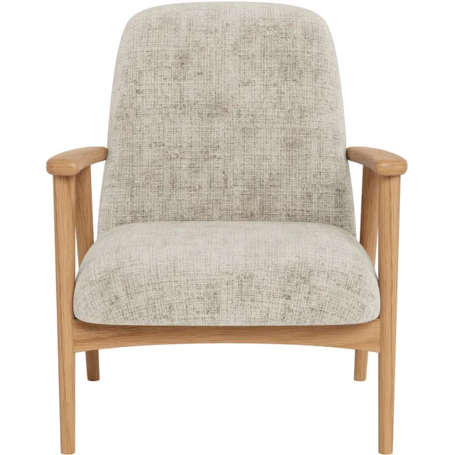 Giga Living Fauteuil Fraser Met Armleuning Juto Beige 84cm - Giga Living