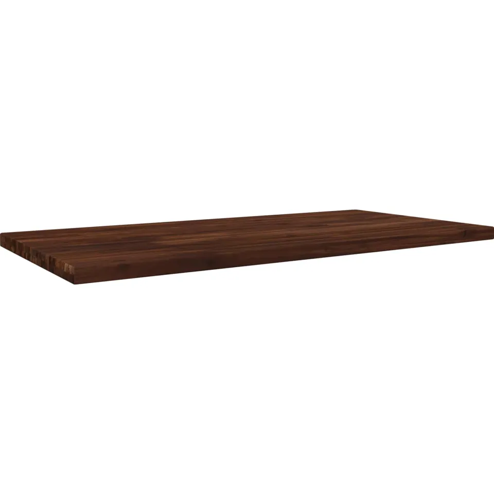 vidaXL Rechthoekig Tafelblad 130 x 60 x 3,2 cm Rechthoekig Bruin