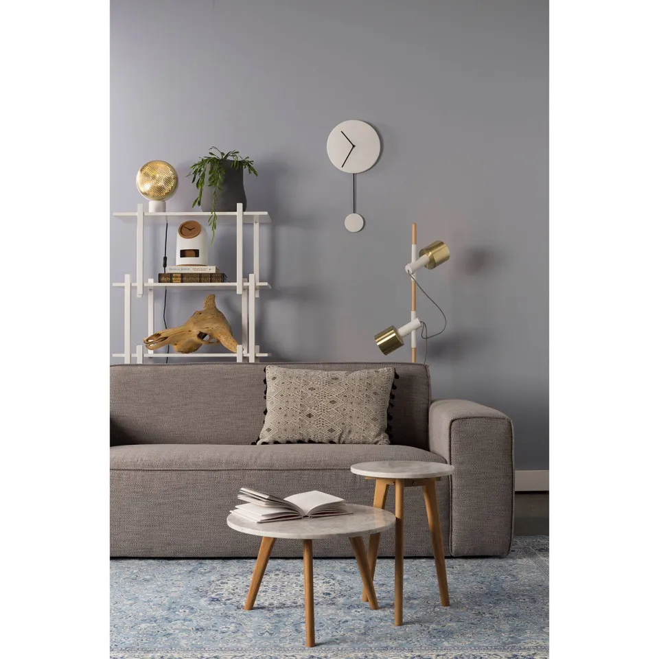 Zuiver Bor 2,5-zitsbank grijs, foto 4