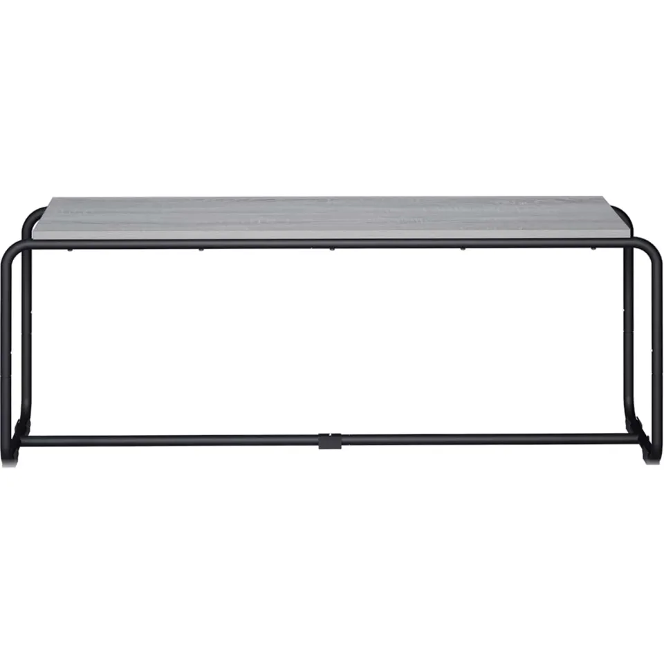 vidaXL TV-standaard 113.5 x 35.5 x 42 cm Grijs Sonoma Bewerkt hout