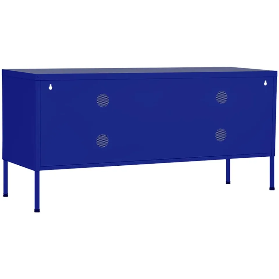 vidaXL Tv-meubel 105x35x50 cm staal marineblauw, foto 4