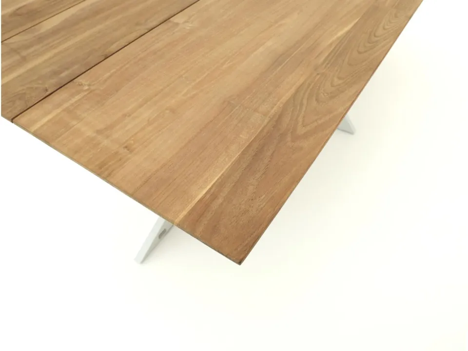 Bellagio tuinmeubelen Bellagio Furato dining tuintafel 220x100cm bruin, foto 3