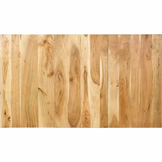 vidaXL Hoofdbord 140 cm massief acaciahout bruin