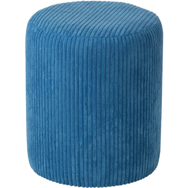 J-Line kruk Bont - hout - blauw