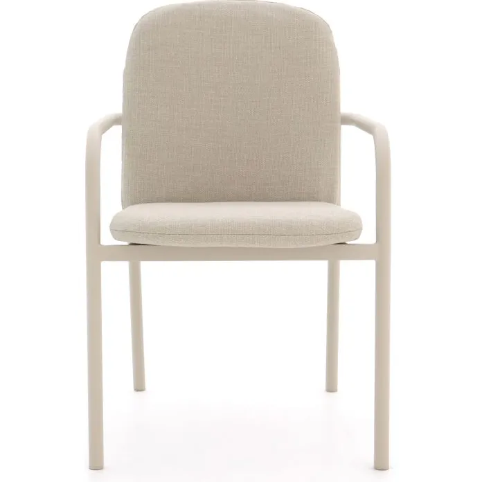 Manifesto Furniture Manifesto San Teodoro dining tuinstoel stapelbaar taupe, foto 3