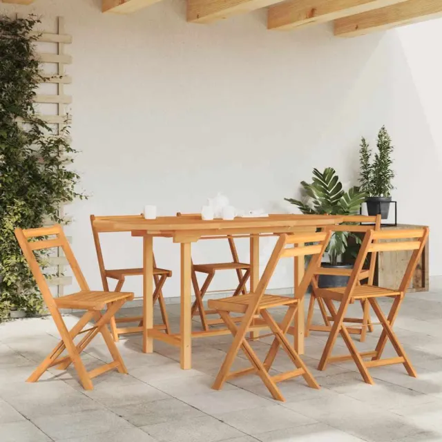 vidaXL Tuintafel verlengbaar 110-160x80x75 cm massief teakhout bruin, foto 2