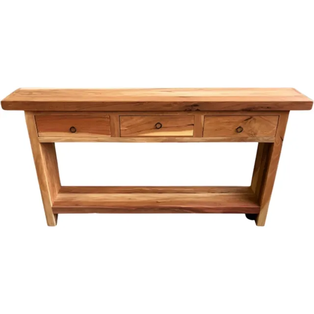 Var tafel Console old 3-draw. 160x30H80 multi