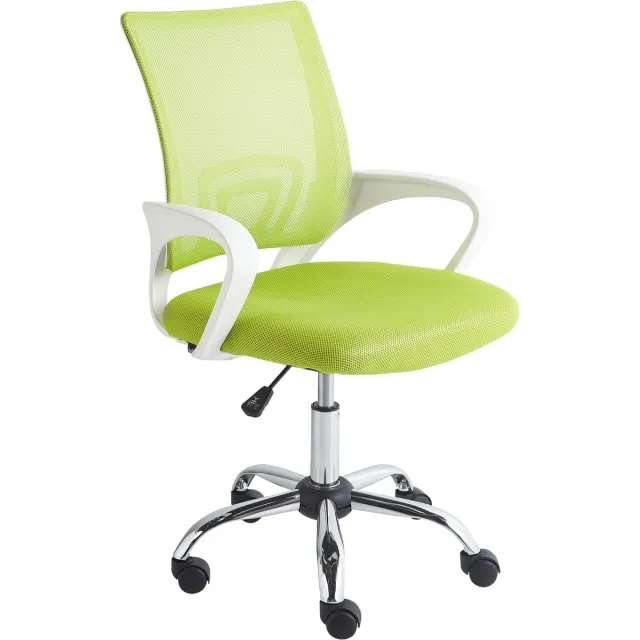 Beliani SOLID - Bureaustoel - Limegroen - Polyester