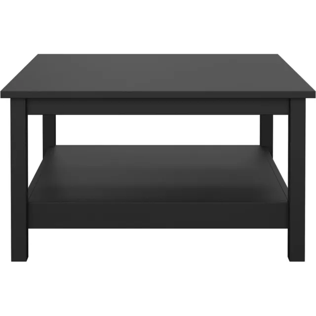 Tvilum Madrid salontafel 1 plank zwart mat.