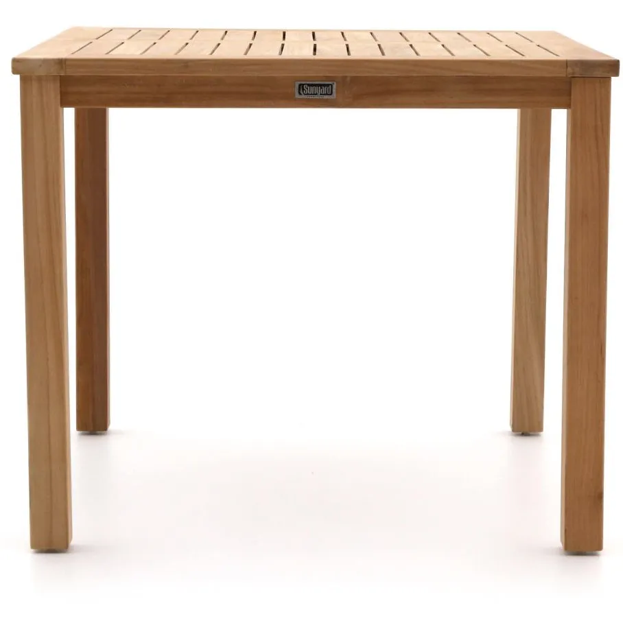 Bellagio tuinmeubelen Sunyard Liverpool dining tuintafel 90x90cm bruin, foto 5