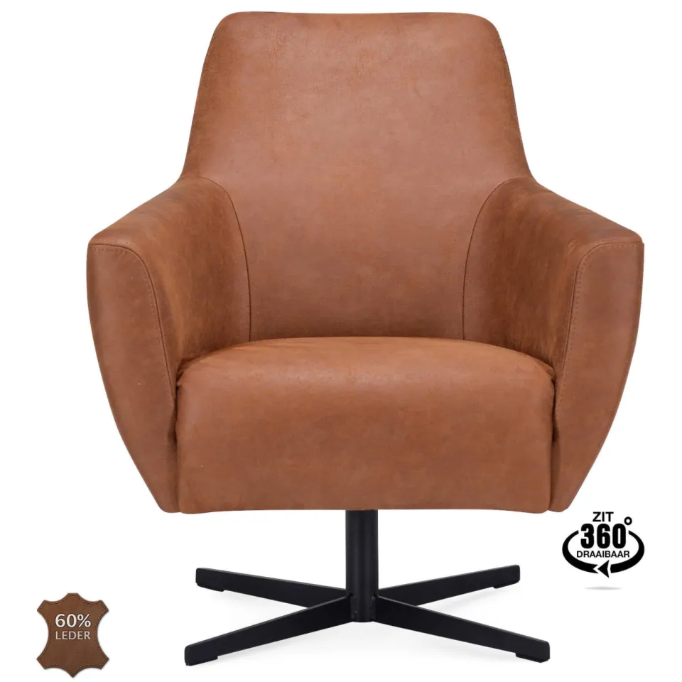 Wehkamp Home Fauteuil Harry camel, foto 4