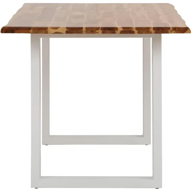 Notio Living Melody-Eettafel - 200 cm - Wit Acacia Natuur