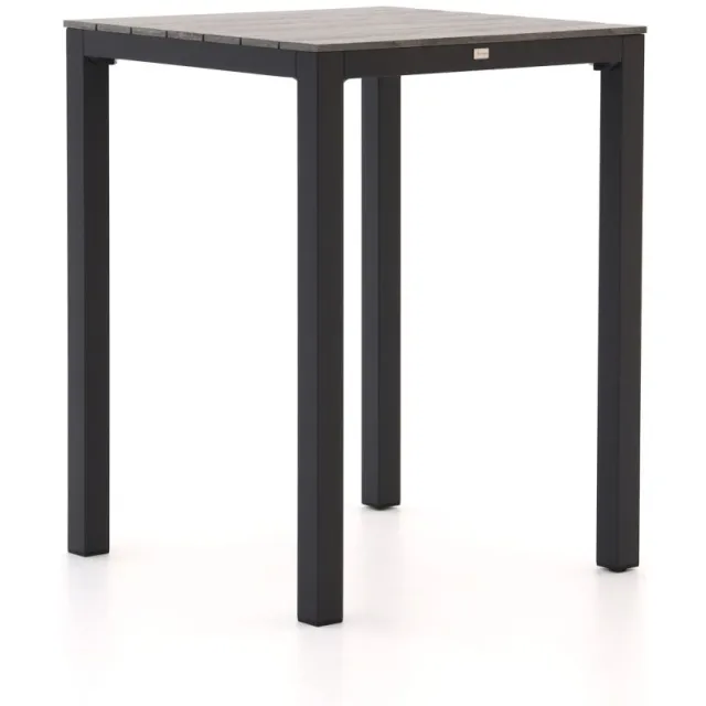 Bellagio tuinmeubelen Bellagio Fidenza bartafel 80x80x105cm Grijs