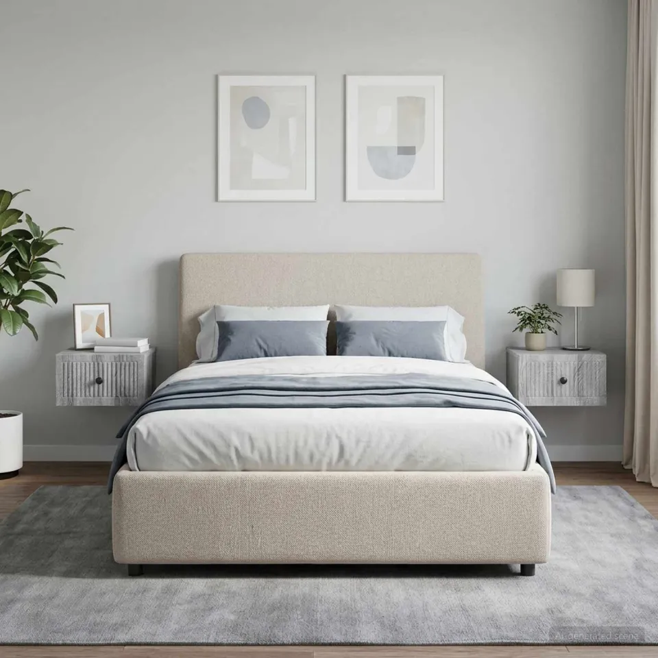vidaXL Wandbeugel Bedkast 2 st Grijs sonoma 33 x 34,5 x 20 cm, foto 4