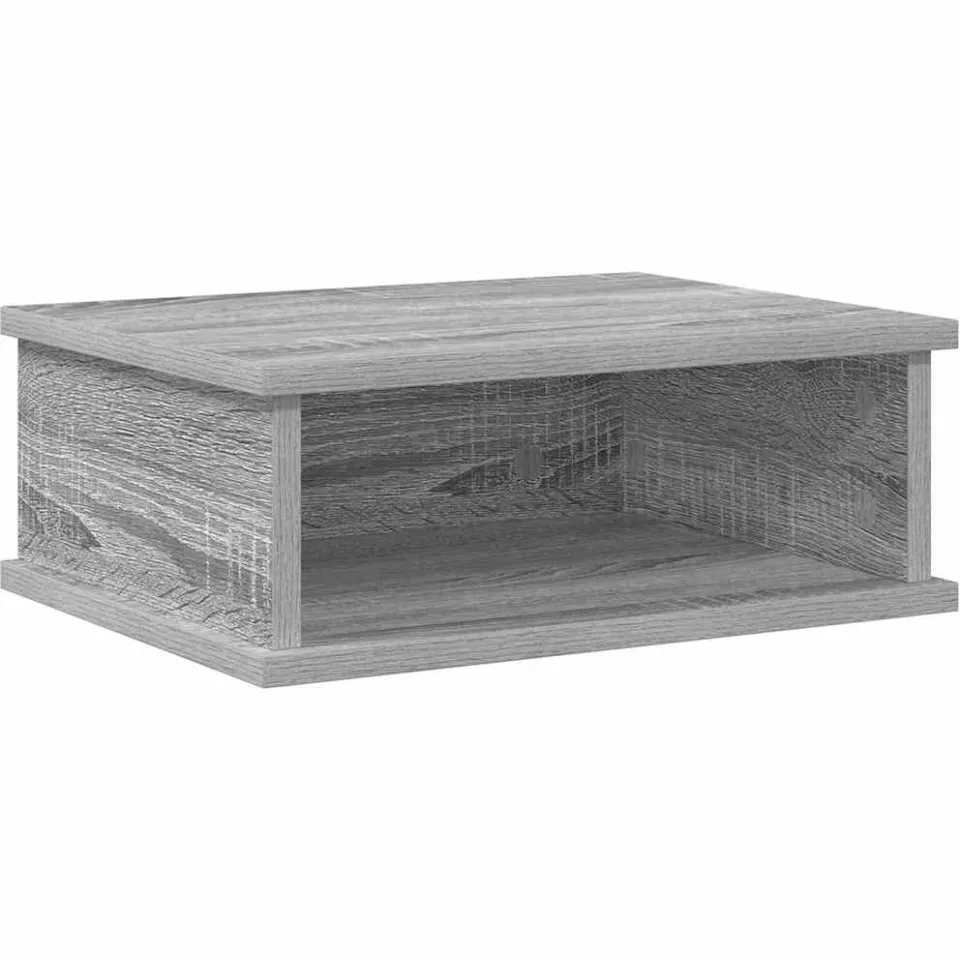 vidaXL Nachtkastje Grijs Sonoma 40 x 31 x 15 cm Bewerkt hout, foto 3