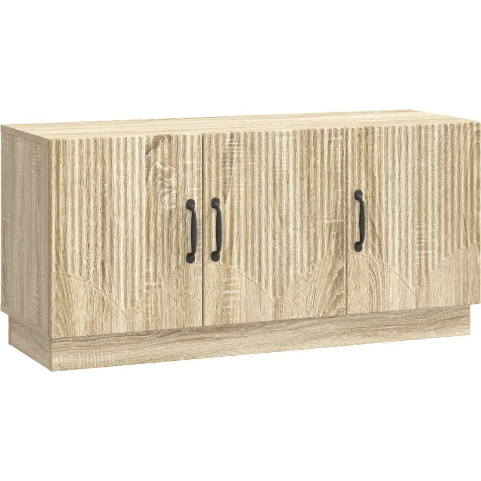 vidaXL TV-kast Sonoma Eiken 99 x 34,5 x 47 cm Bewerkt hout, foto 3