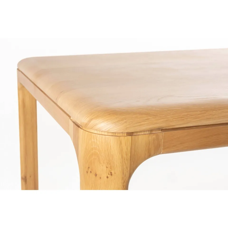 Zuiver rechthoekige houten eettafel Oever 220x90 cm - beige, foto 3