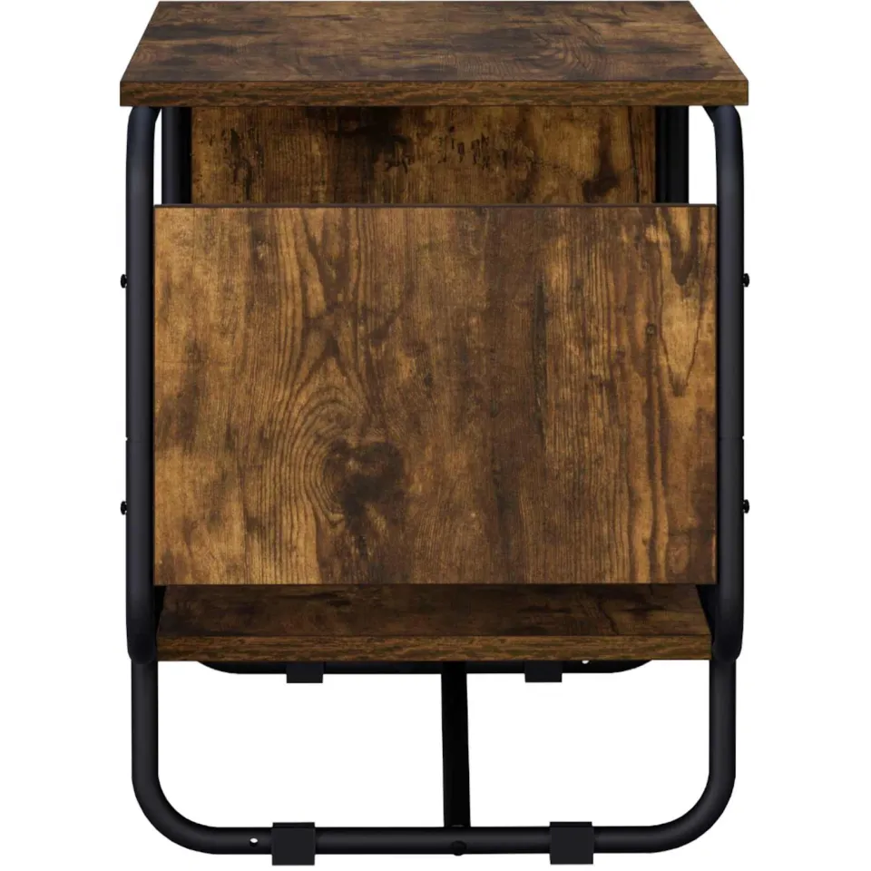 vidaXL TV-standaard 80 x 36 x 45 cm Gerookt eiken, foto 4