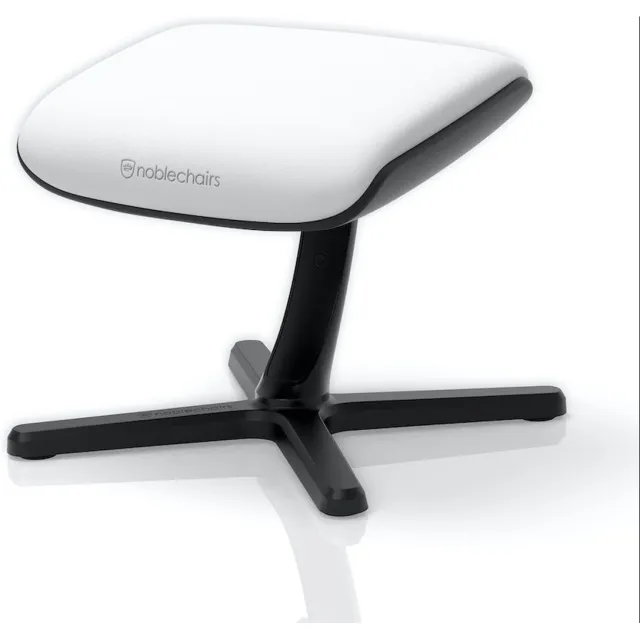 Noblechairs voetensteun V2 White edition Wit