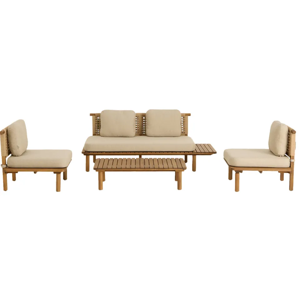 NOUS Garden loungeset Kyoto Niwa beige, foto 3