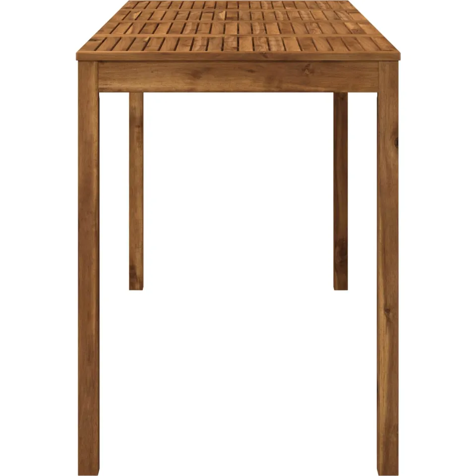 vidaXL Tuinbar Tafel LAREN Naturel 196 x 80,5 x 105 cm, foto 4