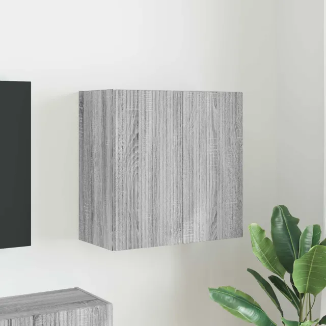 vidaXL TV-wandkast 59,5 x 31 x 60 cm Grijs Sonoma Bewerkt hout, foto 2