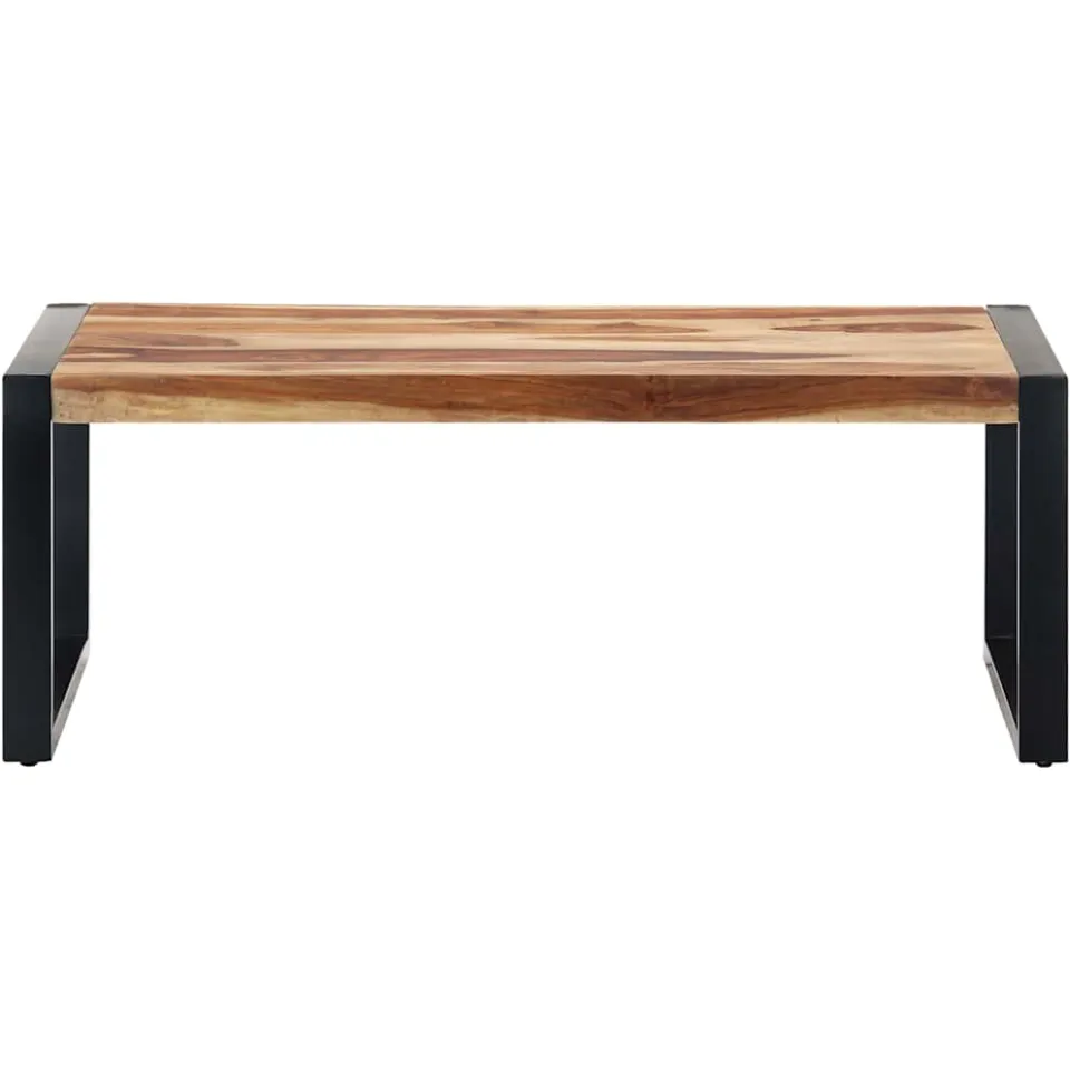 vidaXL Salontafel 110x60x40 cm massief acaciahout Bruin