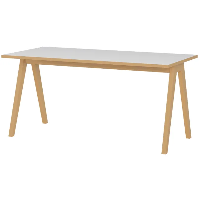 Bureau Knut bruin | wit