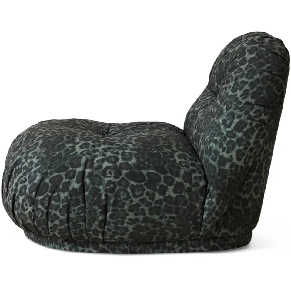 HKLIVING fauteuil Meloa diepgroen panther, foto 2