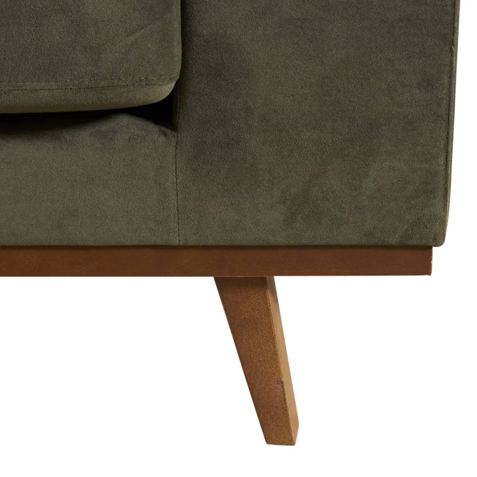 NOUS Living Torino loveseat donkergroen donkergroen (velours), foto 5