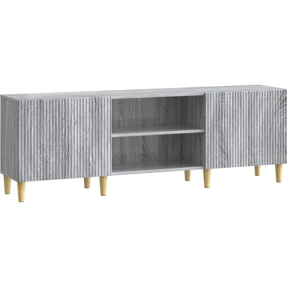 vidaXL TV-kast Grijs sonoma 150 x 31 x 50 cm Bewerkt hout
