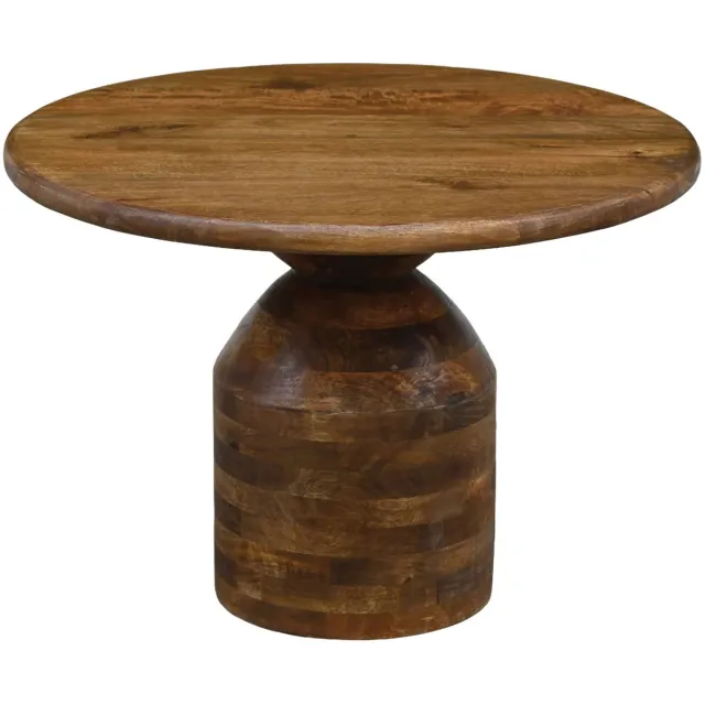 Wohnling Salontafel mangohout 60 cm rond WL7.434 Zie omschrijving