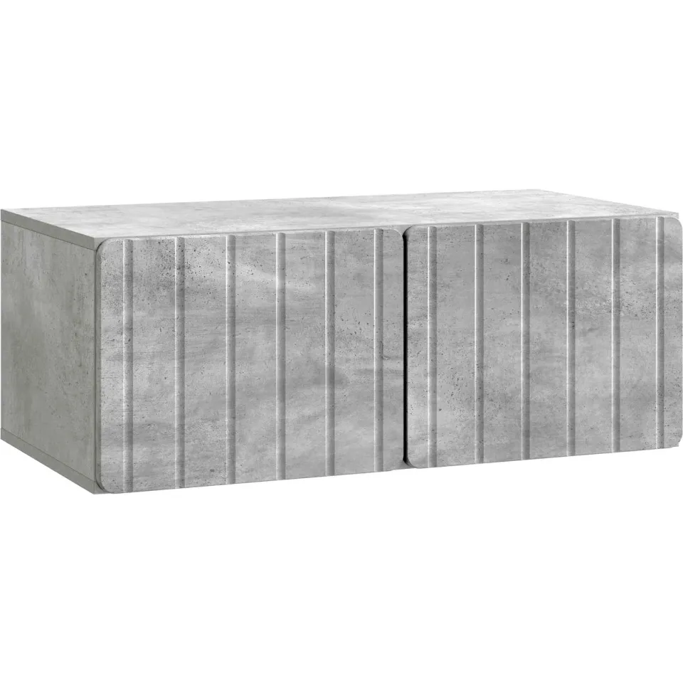 vidaXL Wandbeugel TV-kast 78,5 x 41 x 30 cm Betongrijs Bewerkt hout grijs, foto 3