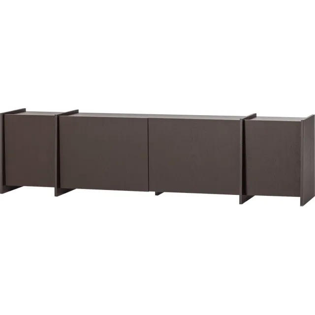 WOOOD Brock tv-meubel bruin mid brown