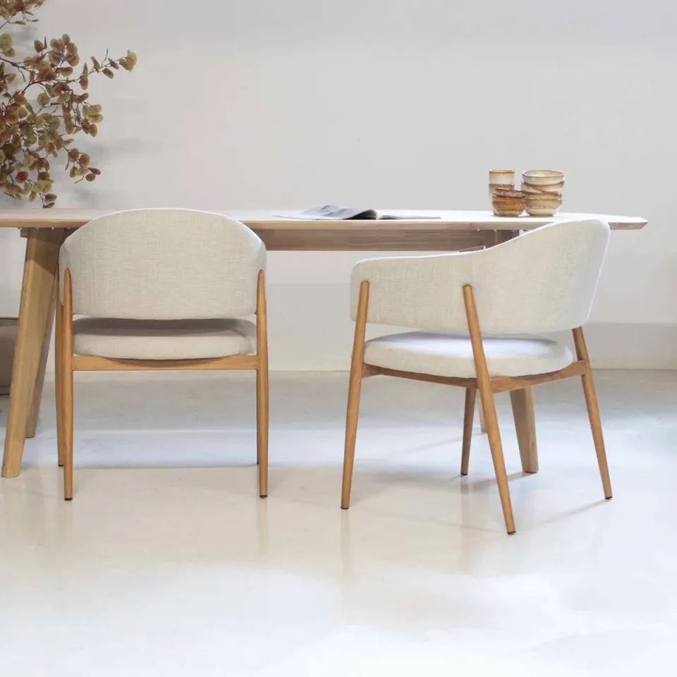 Giga Meubel Dénia eetkamerstoel beige, foto 5