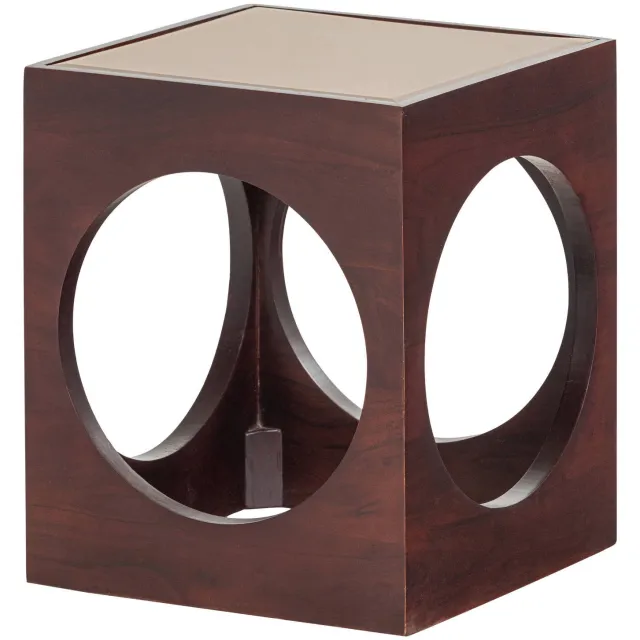 WOOOD Trax bijzettafel bruin brown