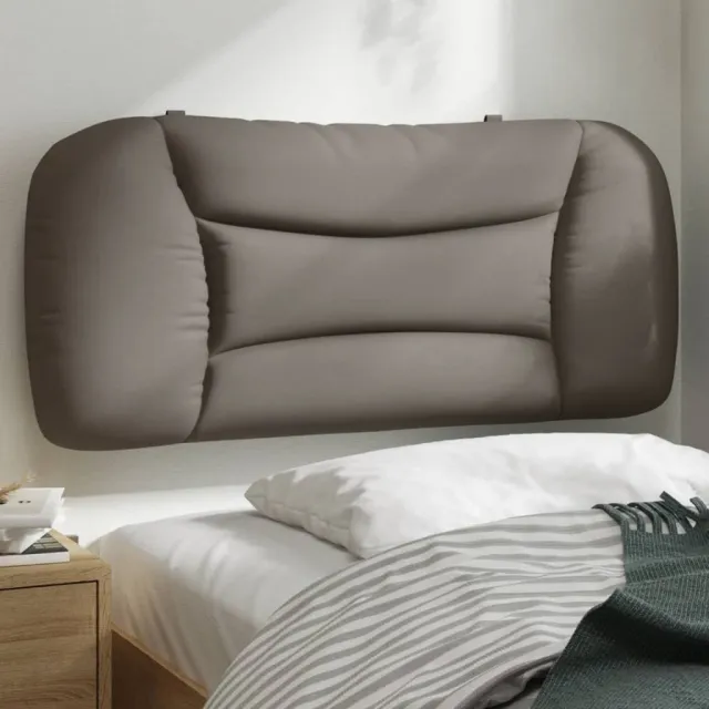 vidaXL Hoofdbordkussen "Hvar" 90 cm stof taupe