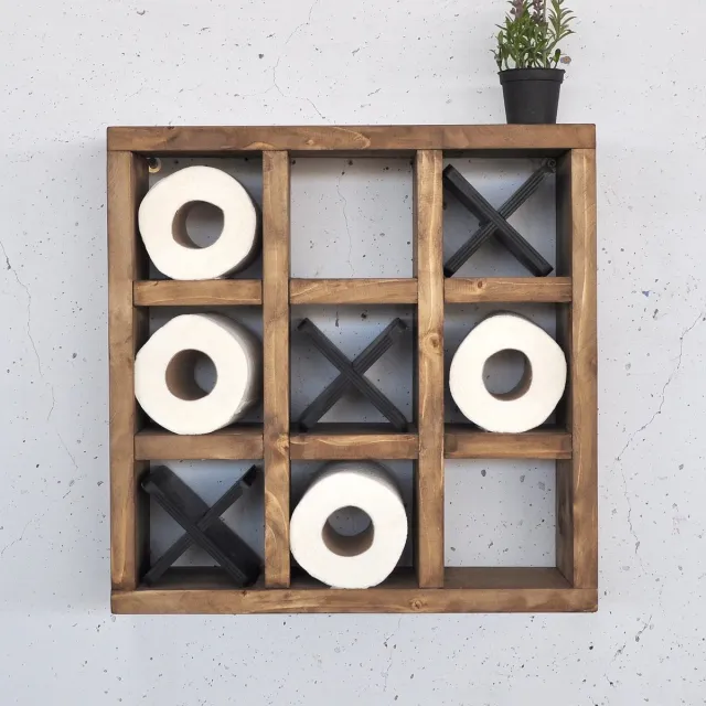 Skye Decor , Decoratieve houten wandplank, Raf299, Massief hout, Hout, 42,5 x 11 x 42,5 cm
