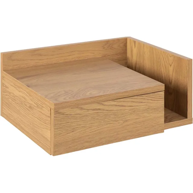 Giga Living Nachtkastje Nyro Eiken 40cm - Giga Living Bruin