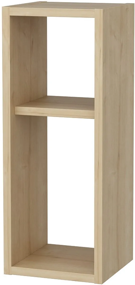 Skye Decor , Nachtkastje, Sault - Oak, Gemelamineerde spaanplaat, Eiken, 23,2 x 22 x 59,6 cm