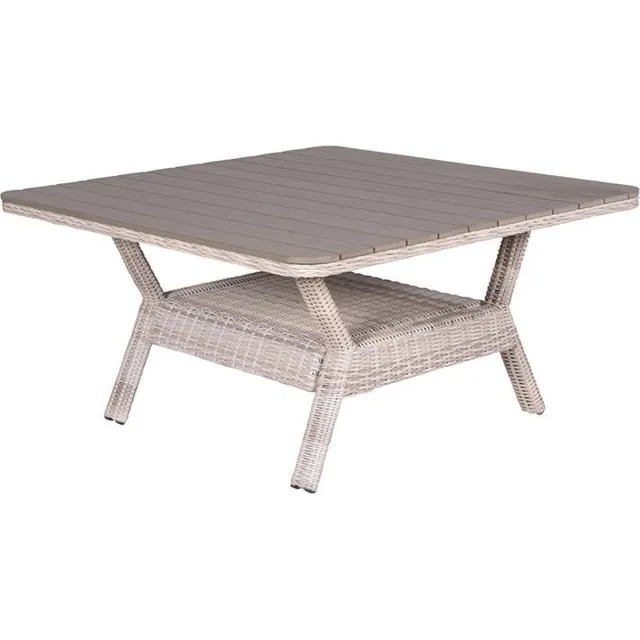 Garden Impressions Milwaukee tuintafel 140x140 - passion willow Beige