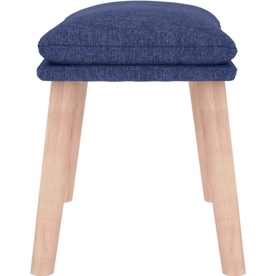 vidaXL Voetenbank 45x29,5x35 cm stof blauw, foto 4