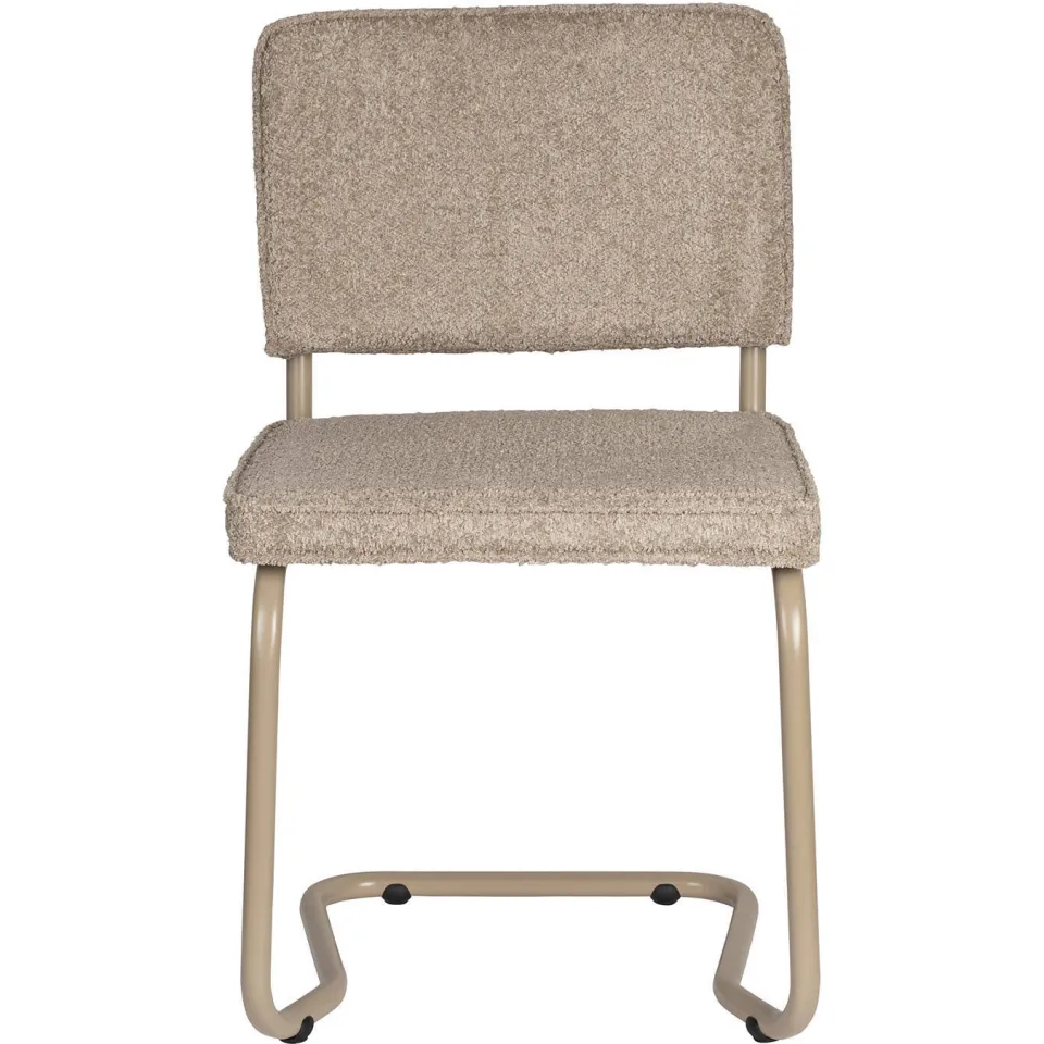 Zuiver Ridge Kink Soft eetkamerstoel beige, foto 4