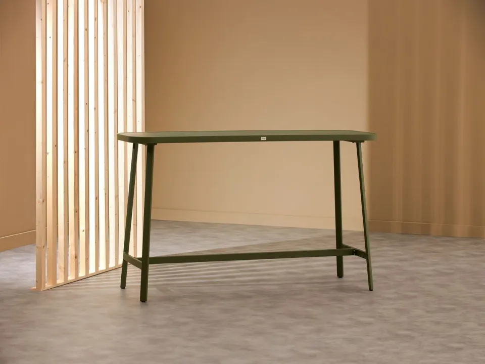 Bellagio tuinmeubelen Bellagio Cino bartafel 175x58x105cm groen, foto 3