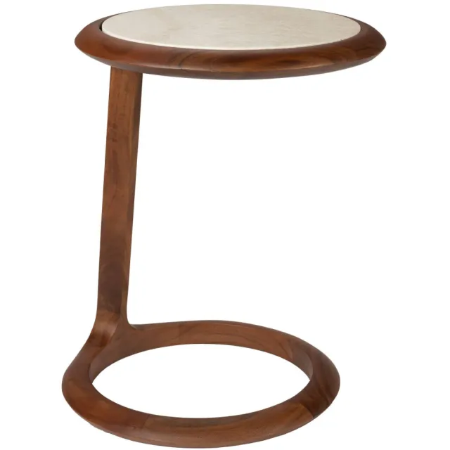 Zuiver Doppio bijzettafel bruin