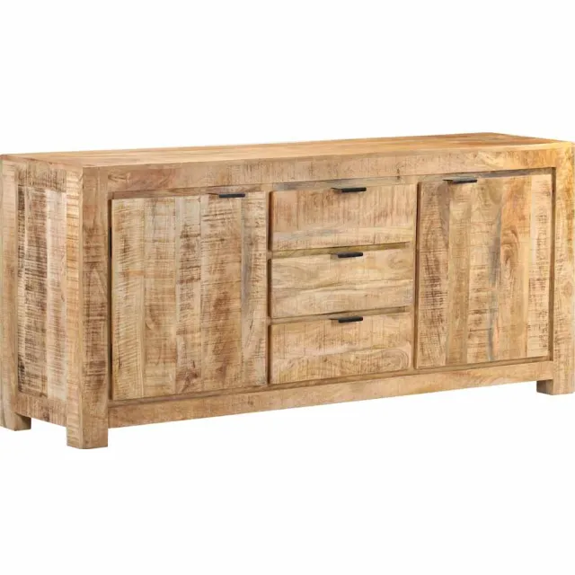 vidaXL Dressoir 175x40x75 cm ruw mangohout Bruin