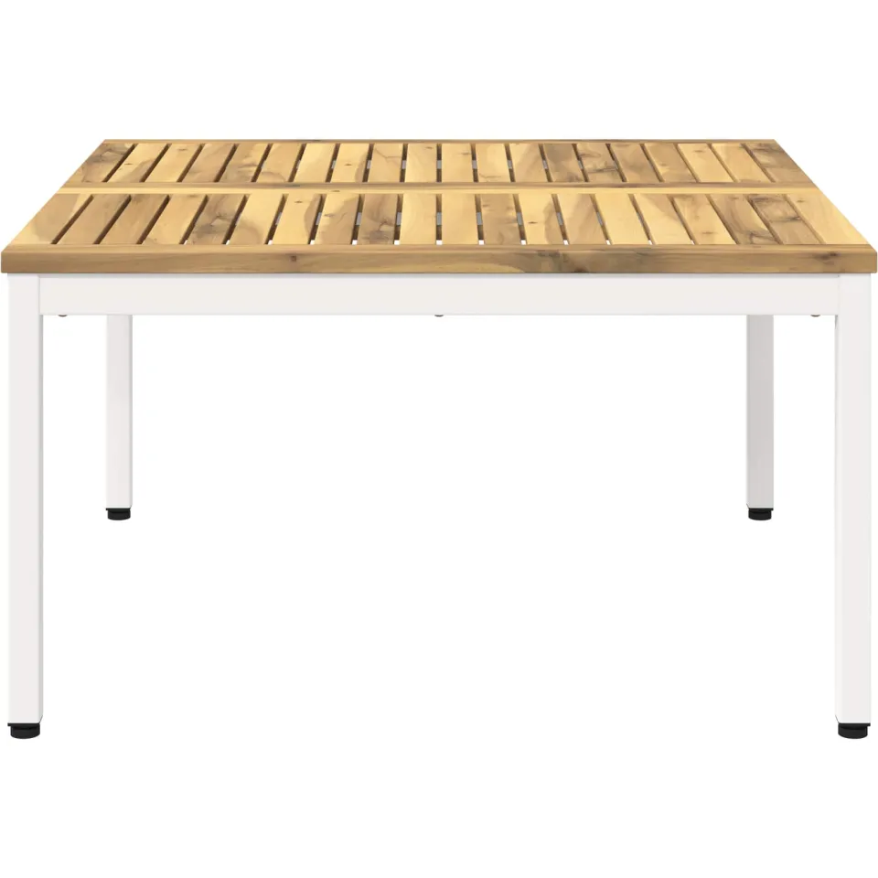 vidaXL Salontafel NAARDEN Witgewassen 80 x 80,5 x 45 cm